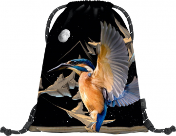 Gym sack eARTh Kingfisher by Caer8th