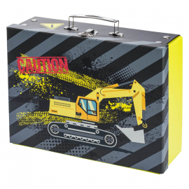 Foldable school briefcase Digger
