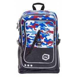 School backpack Cubic Army