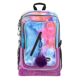 School backpack Cubic Mandala