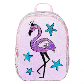 School backpack Fun Flamingo
