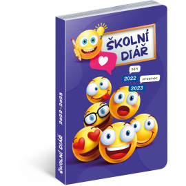 School diary Crazy (September 2022 – December 2023), 9,8 × 14,5 cm