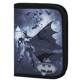 School pencil case double-flap Batman Storm