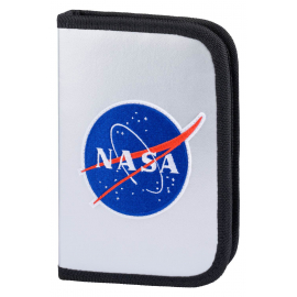 School pencil case double-flap NASA