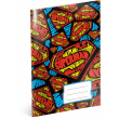 Školní sešit Superman – Shapes, A5, 40 listů, nelinkovaný