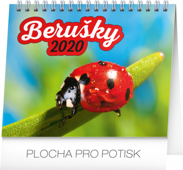 Stolní kalendář Berušky 2020, 16,5 × 13 cm