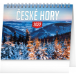 Stolní kalendář České hory 2022, 16,5 × 13 cm