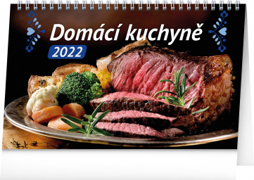 Stolní kalendář Domácí kuchyně 2022, 23,1 × 14,5 cm