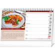 Desk calendar Home Cookbook SK 2021, 23,1 × 14,5 cm