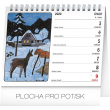 Desk calendar Josef Lada – Animals 2020, 16,5 × 13 cm
