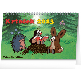 Stolní kalendář Krteček 2023, 23,1 × 14,5 cm
