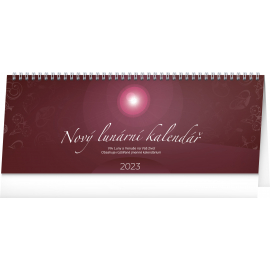 Stolní kalendář Nový lunární kalendář 2023, 33 × 12,5 cm