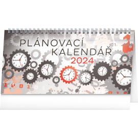 2024 Desk Planning Calendar, 25 × 12.5 cm