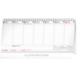 Desk calendar Weekly planner with ta×es 2020, 33 × 14,5 cm