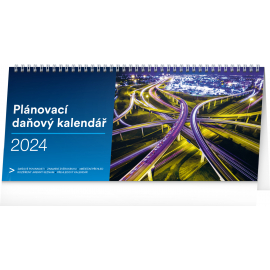 2024 Desk Tax Planning Calendar, 33 × 14.5 cm
