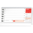 Stolní kalendář Plánovací řádkový 2022, 25 × 12,5 cm