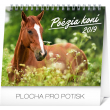 Stolní kalendář Poézia koní SK 2019, 16,5 x 13 cm