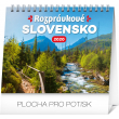 Stolní kalendář Rozprávkové Slovensko SK 2020, 16,5 × 13 cm