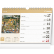 Josef Lada 2024 Large Font Desk Calendar, 30 × 21 cm