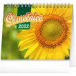Stolní kalendář Slunečnice, s citáty 2022, 16,5 × 13 cm
