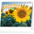 Sunflower 2024 Desk Calendar with Quotes, 16.5 × 13 cm