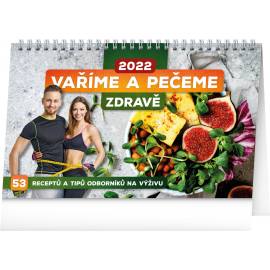 Desk calendar Healthy Food 2022, 23,1 × 14,5 cm