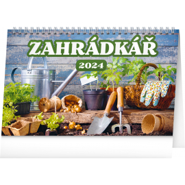 Desk calendar Gardening 2024, 23,1 × 14,5 cm