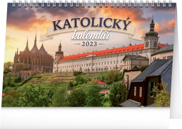 Stolní Katolický kalendář 2023, 23,1 × 14,5 cm