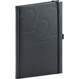 Weekly diary Ajax anthracite 2024, 15 × 21 cm