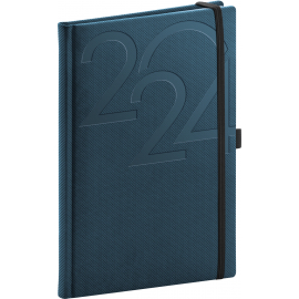 Weekly diary Ajax blue 2024, 15 × 21 cm