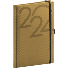 Weekly diary Ajax gold 2024, 15 × 21 cm