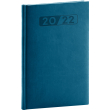 Týdenní diář Aprint 2022, petrolejově modrý, 15 × 21 cm