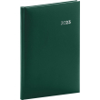 Weekly diary Balacron green 2023, 15 × 21 cm