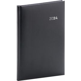 Balacron 2024 Weekly Diary, black, 15 x 21 cm