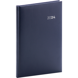 Balacron 2024 Weekly Diary, dark blue, 15 × 21 cm