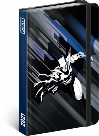 Týdenní diář Batman 2021, 11 × 16 cm