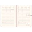 Weekly diary Memory beige 2023, 15 × 21 cm