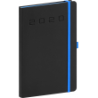 Weekly diary Nox black-blue 2020, 15 × 21 cm