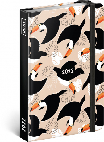 Týdenní diář Tukani 2022, 11 × 16 cm