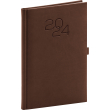 Vivella Classic 2024 Weekly Diary, brown, 15 × 21 cm
