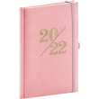 Týdenní diář Vivella Fun 2022, růžový, 15 × 21 cm