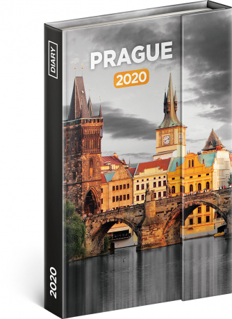 Magnetic diary Prague 2020, 11 × 16 cm