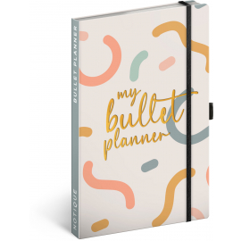Weekly diary My Bullet Planner – undated, 13 × 21 cm CZ/SK