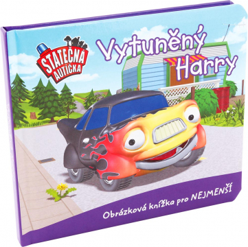 Vytúněný Harry - leporelo kniha Statečná autíčka