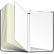 Bookworm's Notebook, 13 × 21 cm